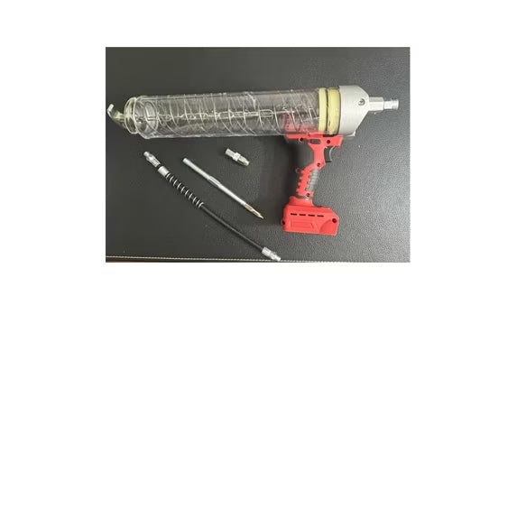 Chase Power Tools 18V Cordless Grease Gun Kit with Carrying Case, Flexible Hose, and Accessories
